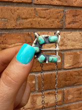 Load image into Gallery viewer, Kingman Turquoise Buckle Necklace