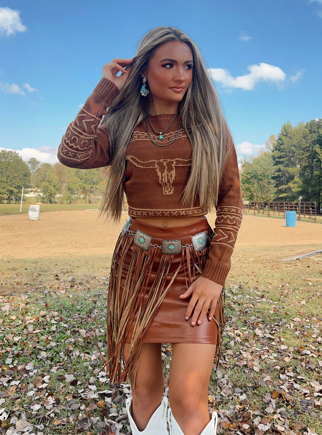 The Longhorn Sweater