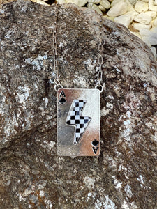 Electric Ace Necklace