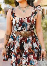 Load image into Gallery viewer, The Jacquard Horse Dress