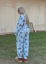 Load image into Gallery viewer, Blue Cowgirl Jogger Set