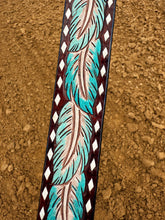 Load image into Gallery viewer, The Turquoise Feather Belt