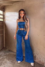 Load image into Gallery viewer, Dallas Denim Jumpsuit