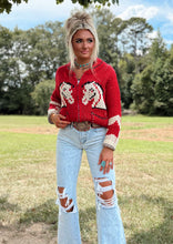 Load image into Gallery viewer, The Western Zip Up Sweater