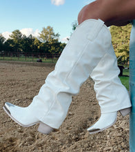 Load image into Gallery viewer, Wild Card White Boots