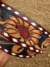 Load image into Gallery viewer, The Black Buckstitch Belt
