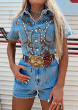 Load image into Gallery viewer, The Western Detailed Romper
