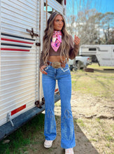 Load image into Gallery viewer, The Western Embroidered Jeans
