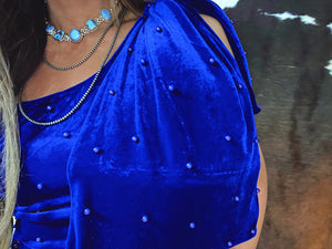 The Velvet Pearl Dress