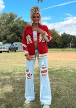 Load image into Gallery viewer, The Western Zip Up Sweater