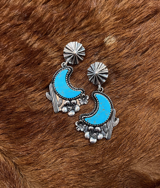 The Desert Moon Earrings