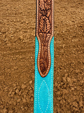 Load image into Gallery viewer, The Turquoise Suede Belt
