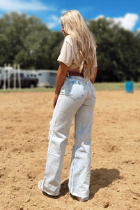 Kamdyn Wide Leg Jeans