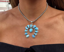 Load image into Gallery viewer, Golden Hills Turquoise Naja Pendant