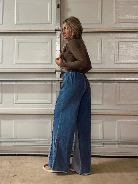 The Clovis Pants—Denim