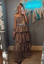 Load image into Gallery viewer, The Leopard Ruffle Dress