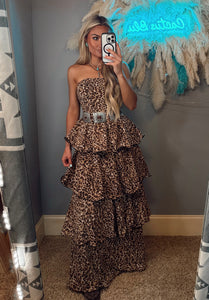 The Leopard Ruffle Dress