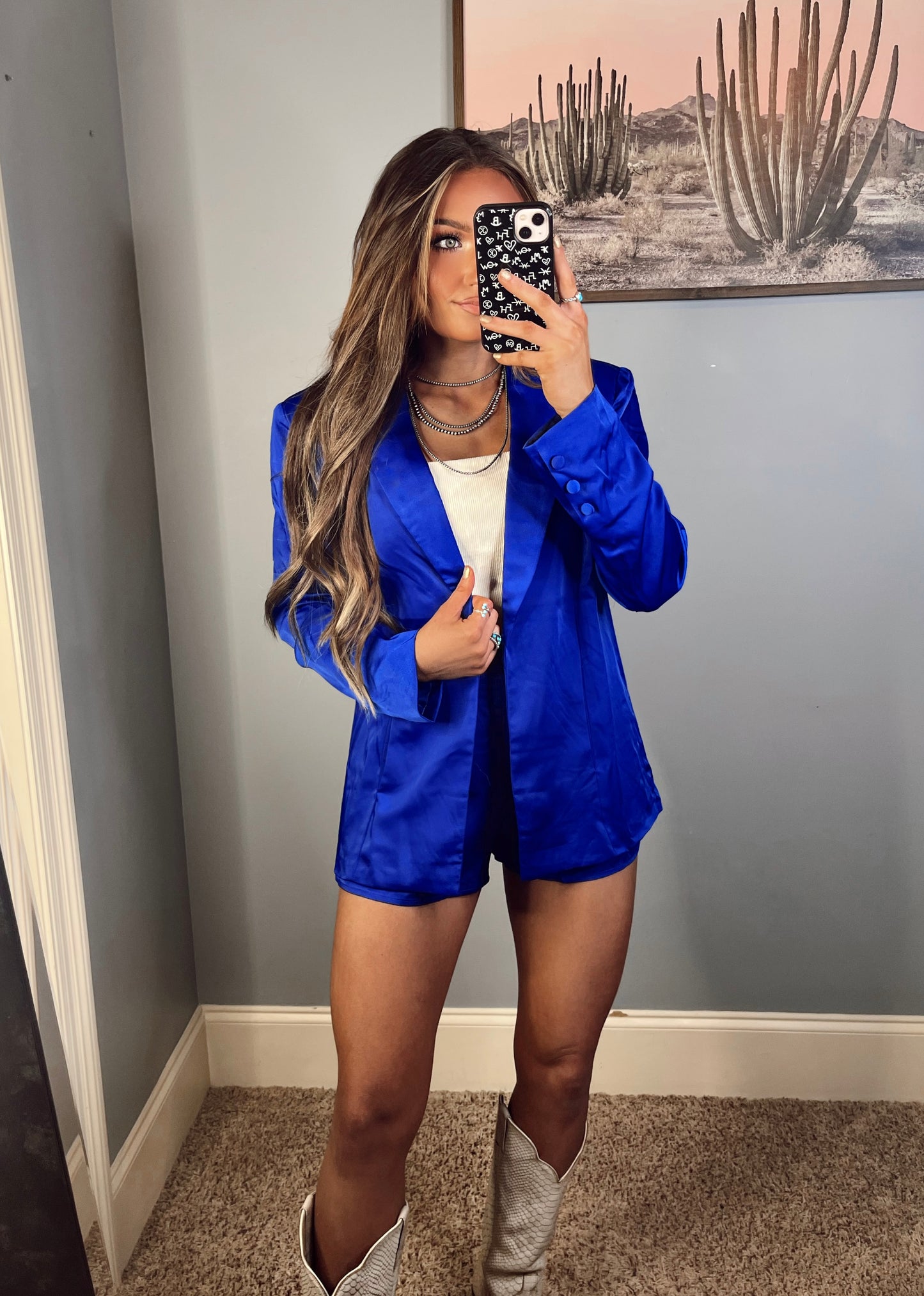 Bentley Blazer Set—Blue