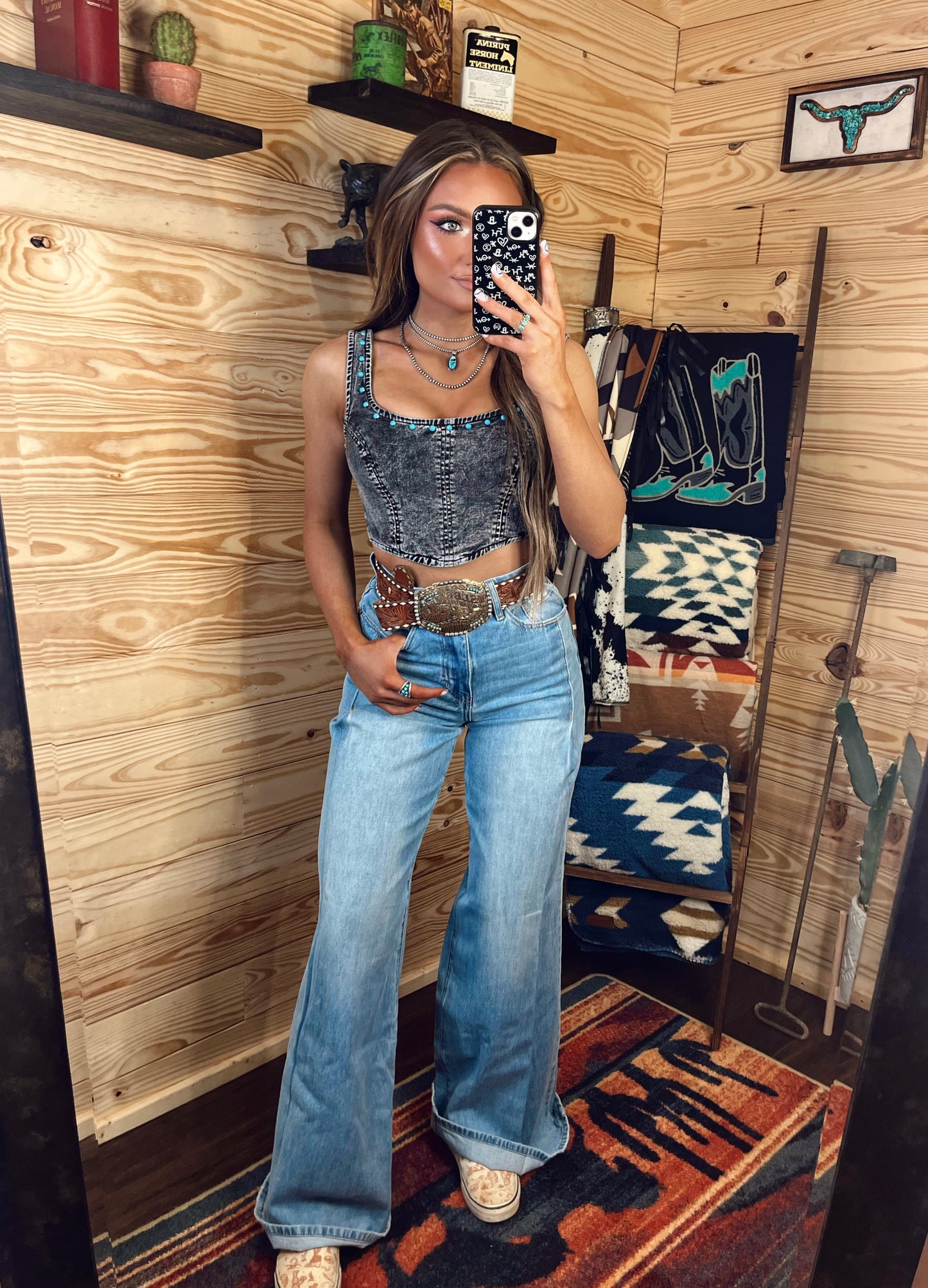 Calgary Wide Leg Jeans