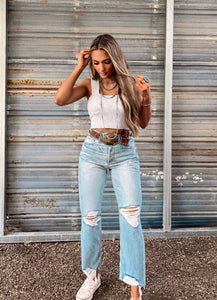 Montana Cropped Jeans—Ariat
