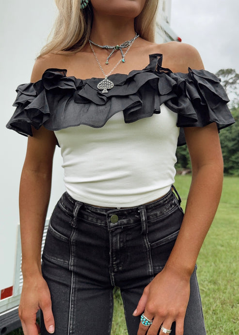 The Rayna Ruffle Top