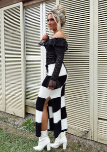 The Checkered Skirt