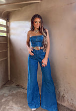 Load image into Gallery viewer, Dallas Denim Jumpsuit