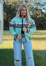 Load image into Gallery viewer, Cowboy Roundup Bomber Jacket
