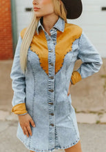 Load image into Gallery viewer, The Fort Worth Button Down Dress
