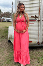 Load image into Gallery viewer, Calli Coral Dress