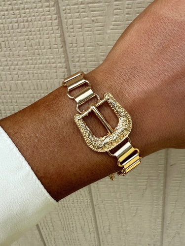 The Gold Buckle Bracelet