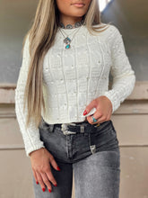 Load image into Gallery viewer, The Pearl Cream Sweater