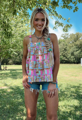 The Cowboy Boot Top