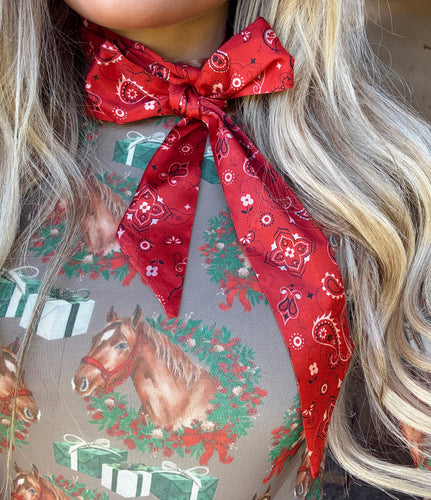 Bandana Red Twilly