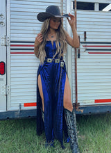 Load image into Gallery viewer, Rodeo Drive Jumpsuit—Blue