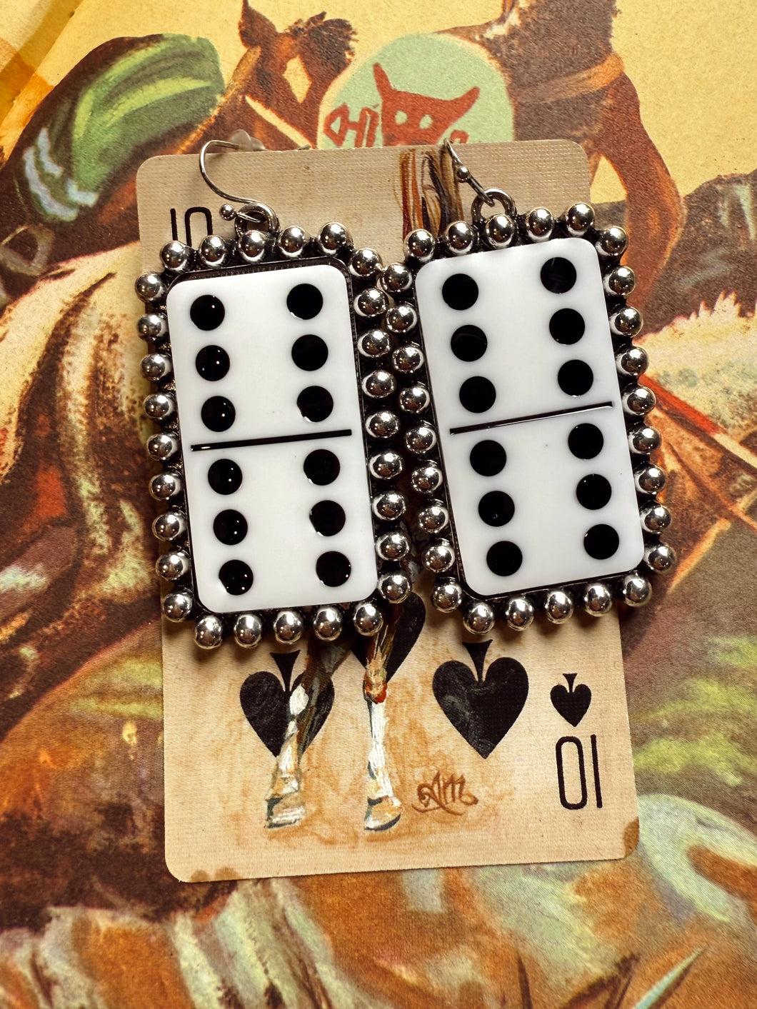 Domino Dangle Earrings