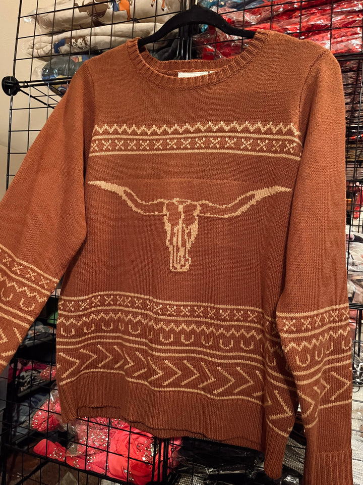 The Longhorn Sweater