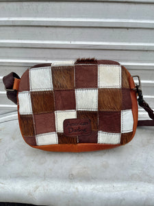 The Checkered Cow Small Crossbody