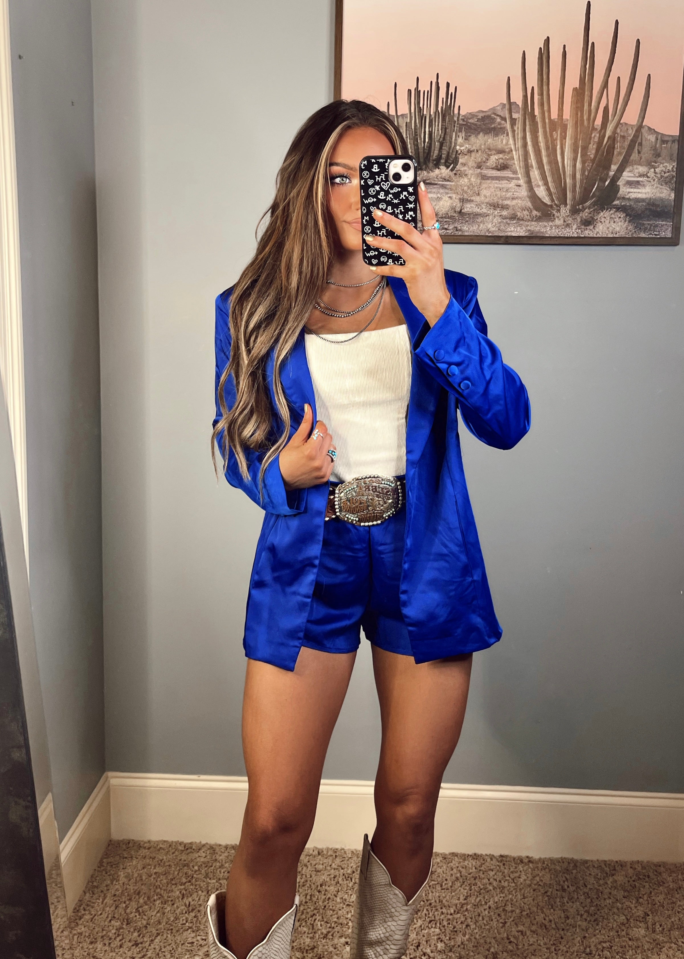 Bentley Blazer Set—Blue