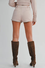 Load image into Gallery viewer, The Studded Suede Shorts