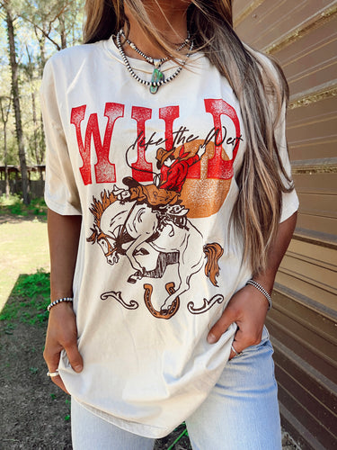 Wild Like The West Tee