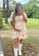 Load image into Gallery viewer, The Strawberry Floral Dress