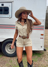 Load image into Gallery viewer, The Dirty Denim Romper
