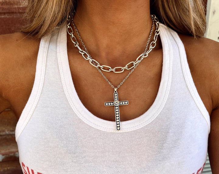 The Cross Chain Necklace