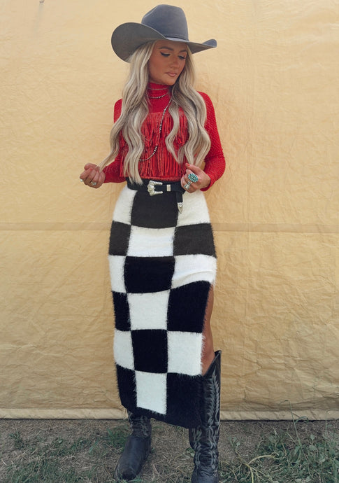 The Checkered Skirt