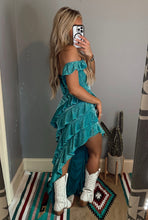 Load image into Gallery viewer, Jade Shimmer Dress