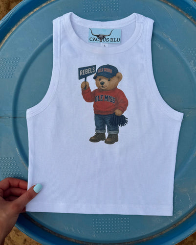 Rebel Bear Tank Top