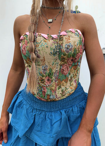 The Pink Ribbon Tapestry Top