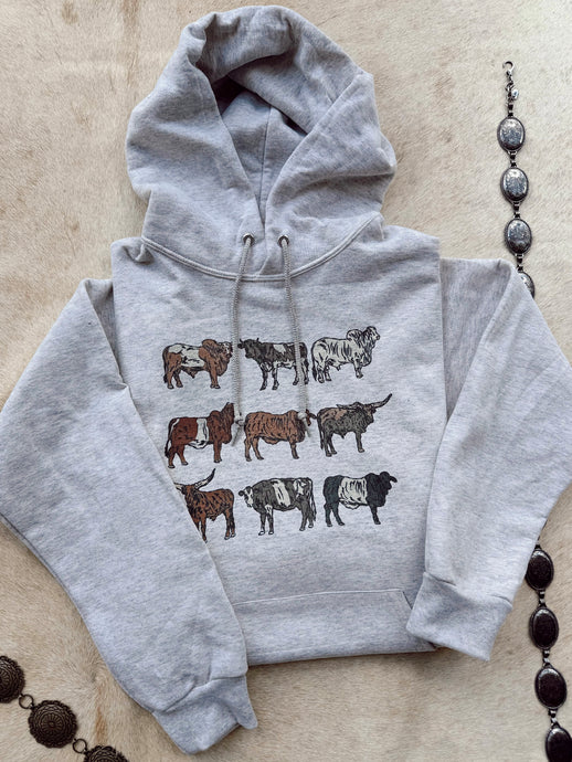 Many Cows Hoodie