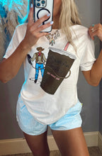 Load image into Gallery viewer, Cowboy Coffee Tee